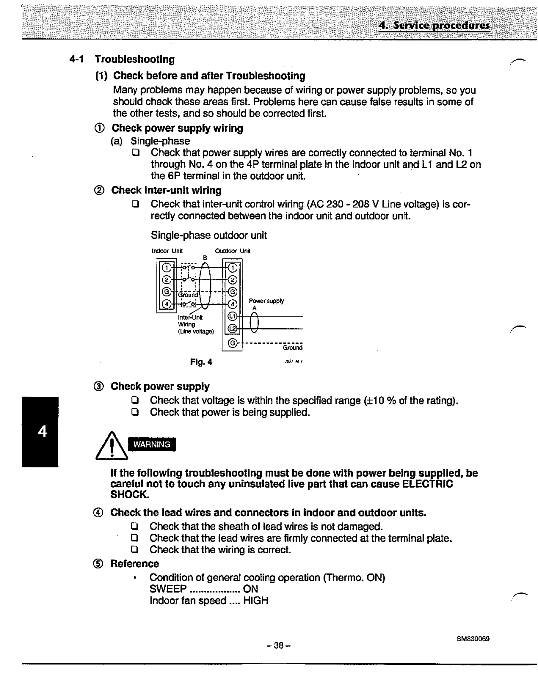 Sanyo C3632, C3032, CL3632, CL3032 manual 