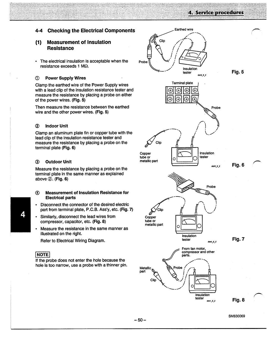 Sanyo CL3632, C3032, C3632, CL3032 manual 