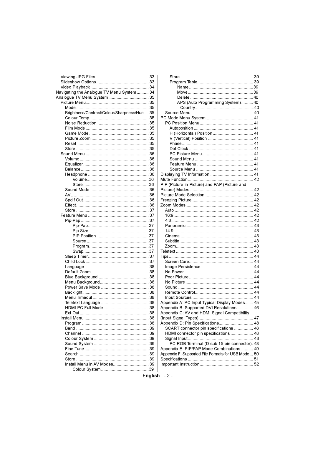 Sanyo ce32ld08-b instruction manual Avl 