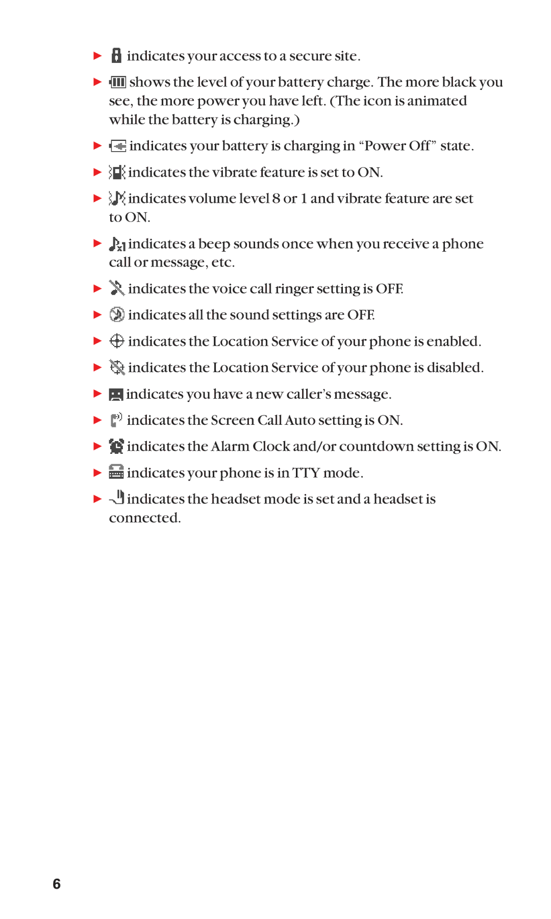 Sanyo Cell Phone manual 