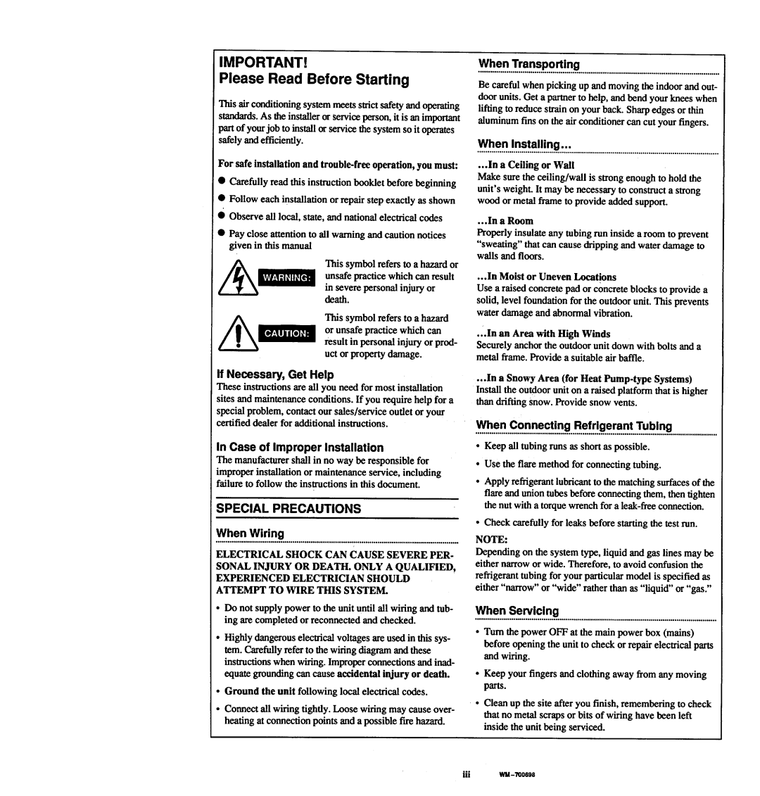 Sanyo CH1222 manual 