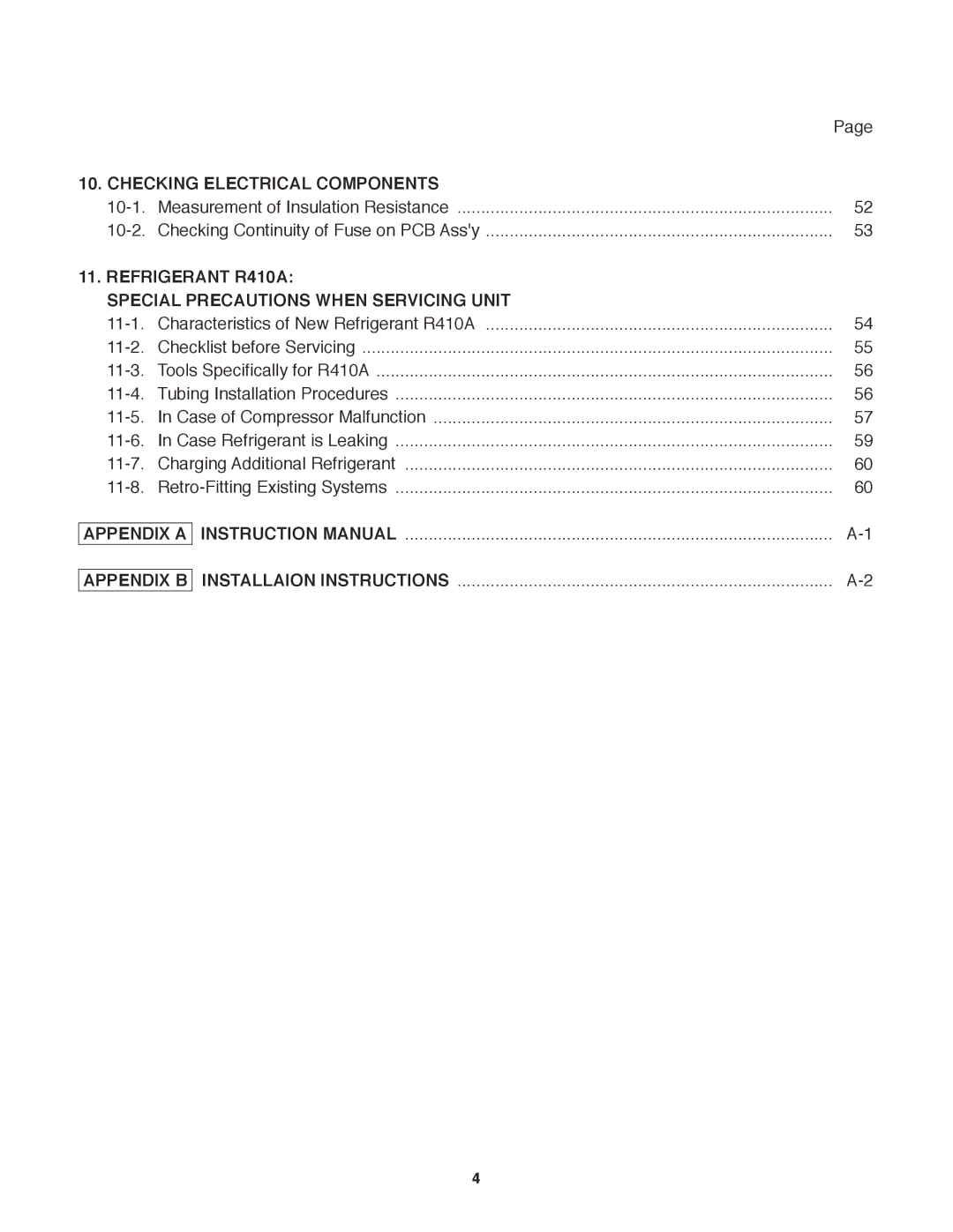 Sanyo CH2472, CH1872 service manual Checking Electrical Components 