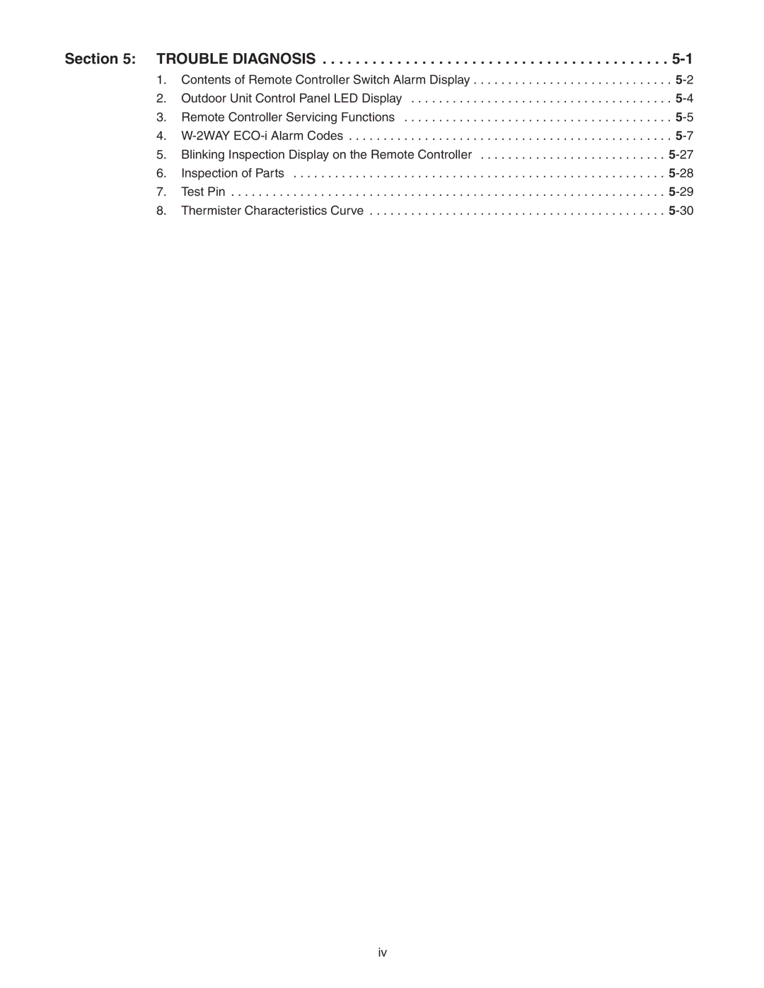 Sanyo CHDX09663, CHDXR09663, CHDX07263, CHDXR07263* service manual Trouble Diagnosis 