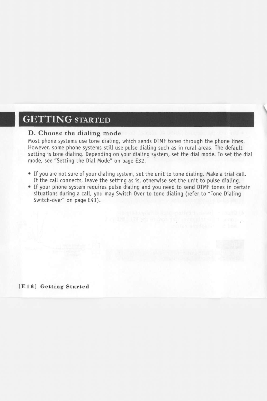 Sanyo CLT-E22 manual 
