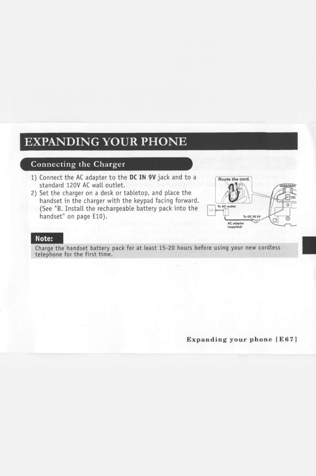 Sanyo CLT-E22 manual 