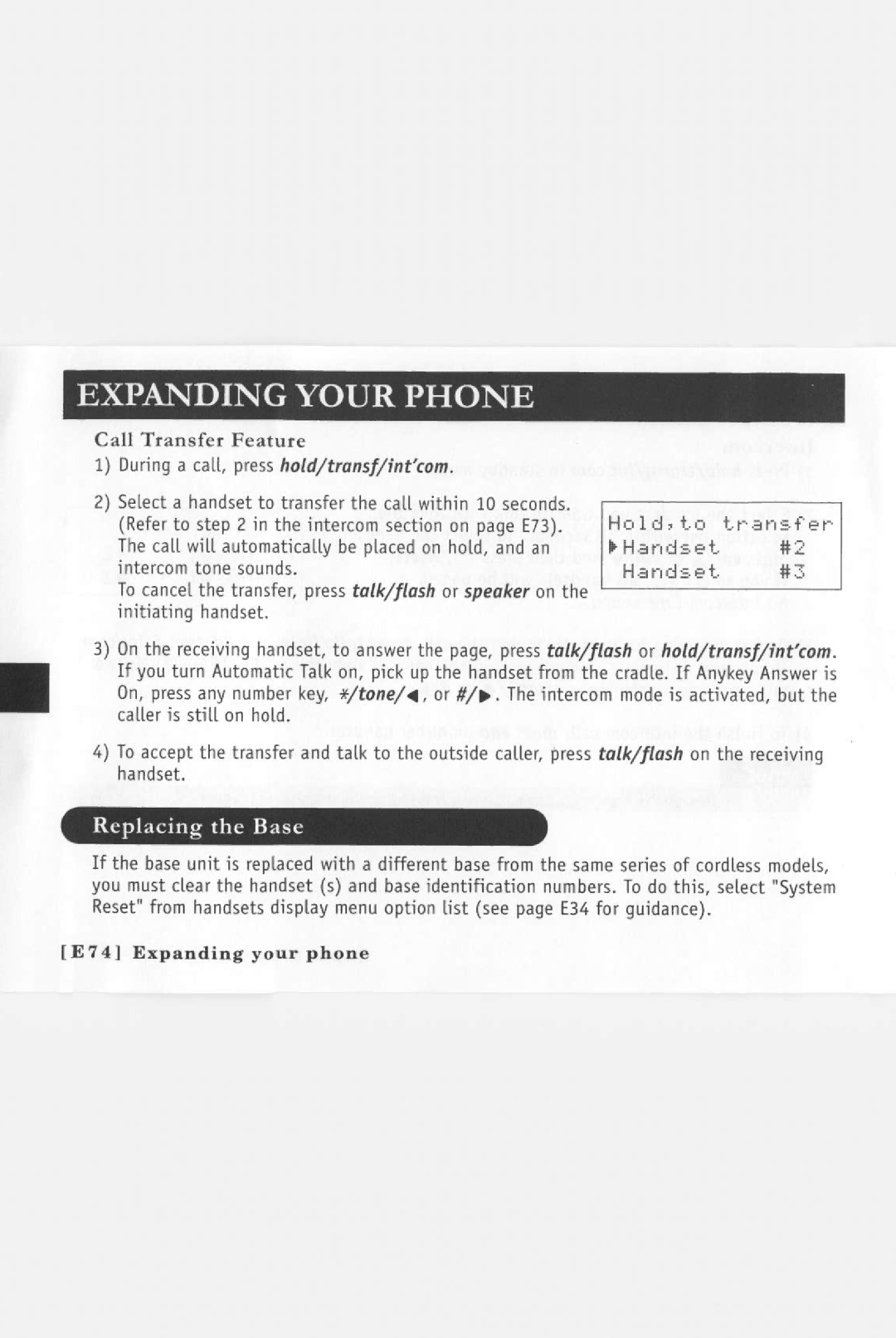 Sanyo CLT-E22 manual 
