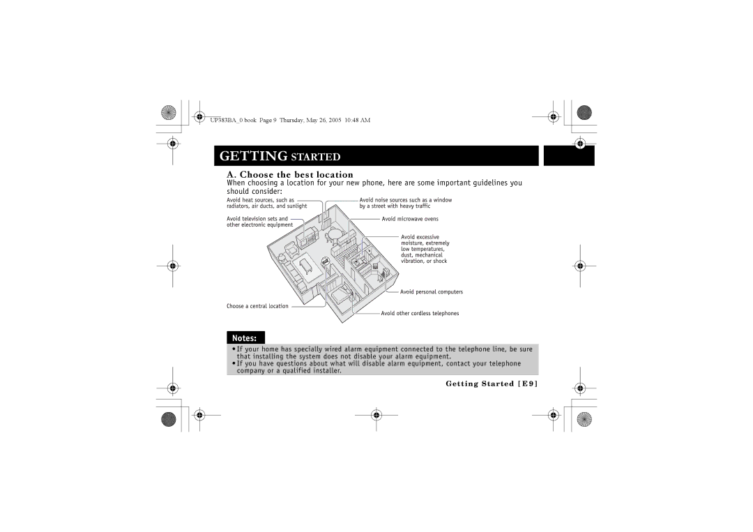 Sanyo CLT-E32, CLT-E30, CLT-E33 instruction manual Choose the best location 