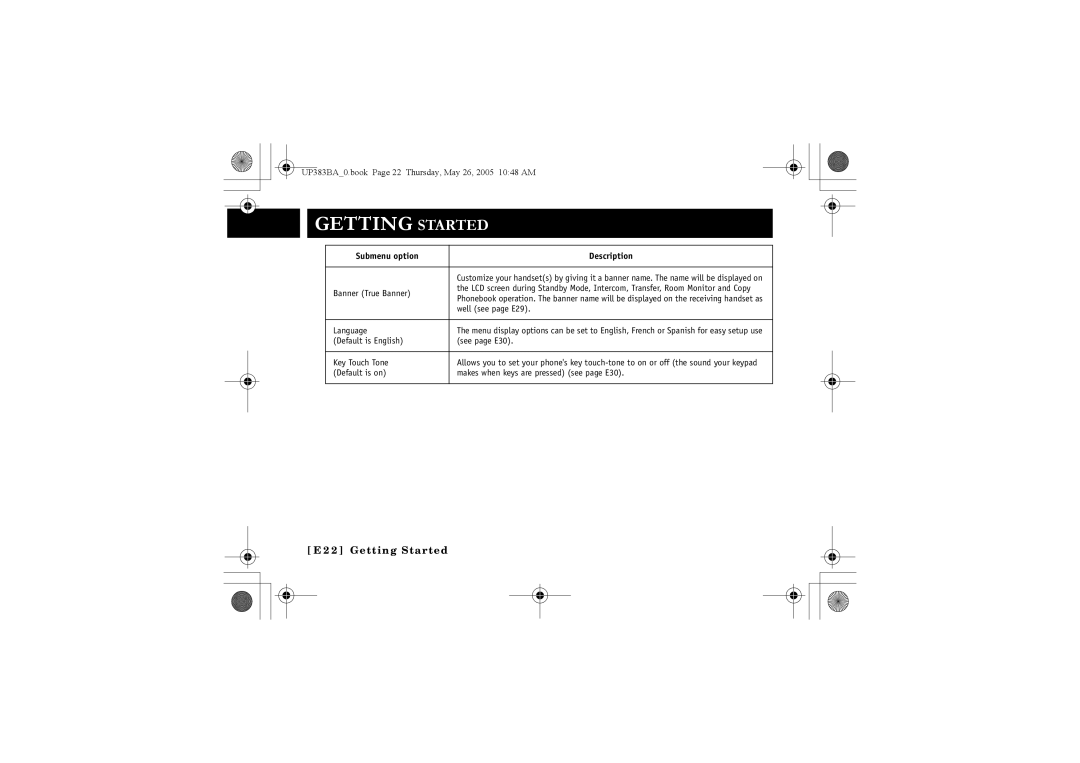 Sanyo CLT-E30, CLT-E33, CLT-E32 instruction manual Well see page E29 