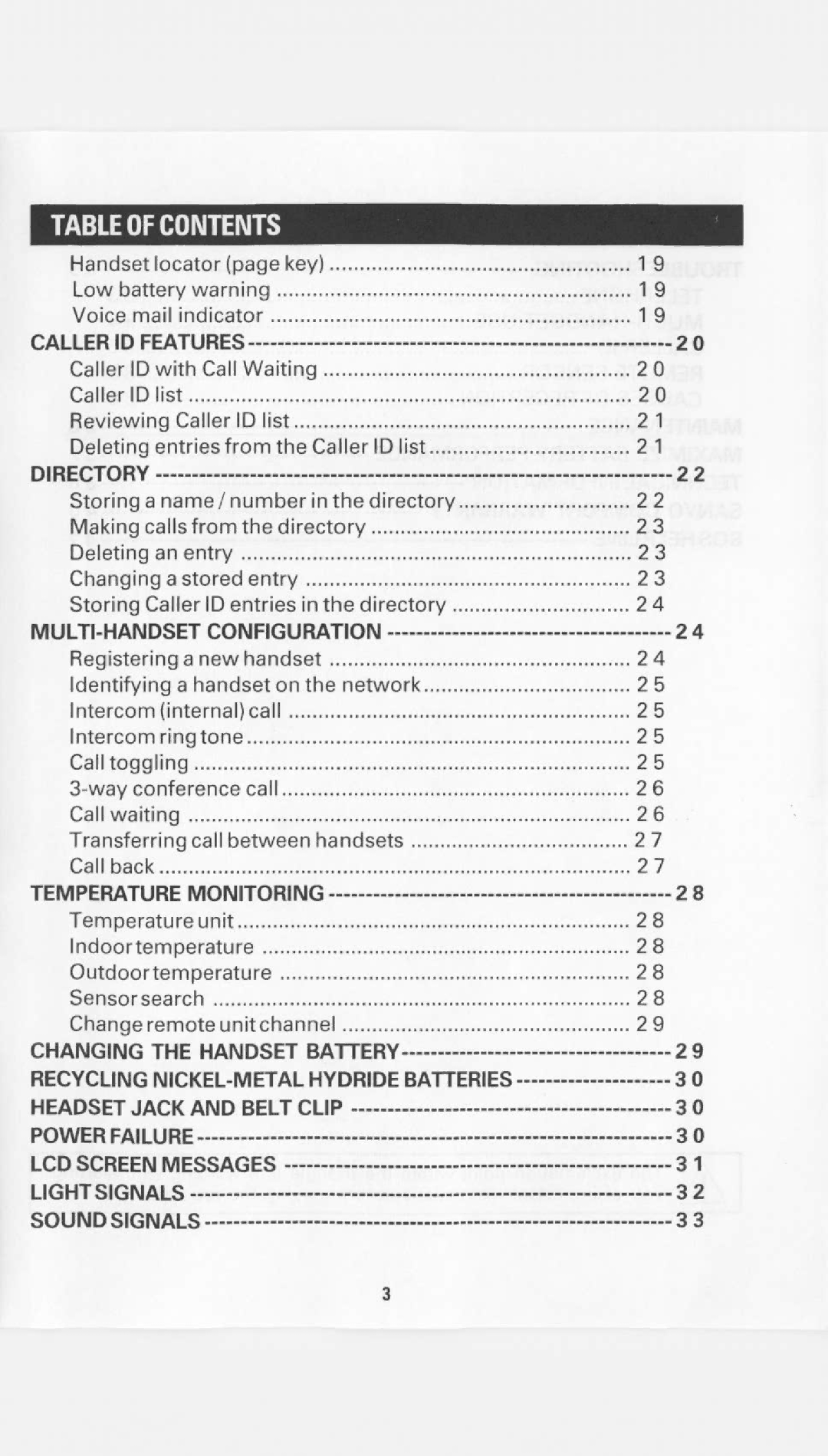 Sanyo CLT-W25, CLT-W20 manual 
