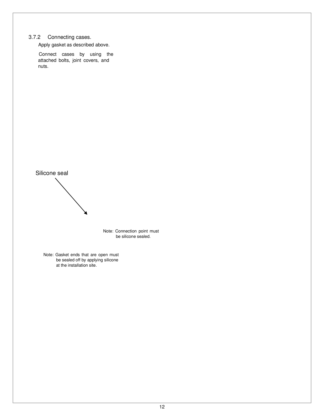 Sanyo CVW-EXA284, CVW-EXA184, CVW-EXA224, CVW-EXA124 service manual Connecting cases 