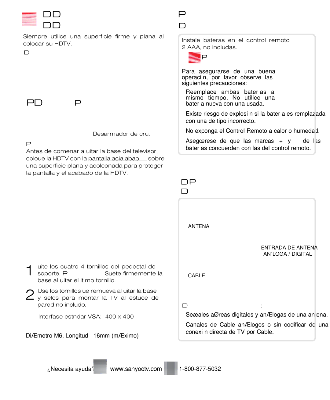 Sanyo DP37819 owner manual Colocando LA Hdtv DE LCD, Para Comenzar, Operación DEL Control Remoto Universal 