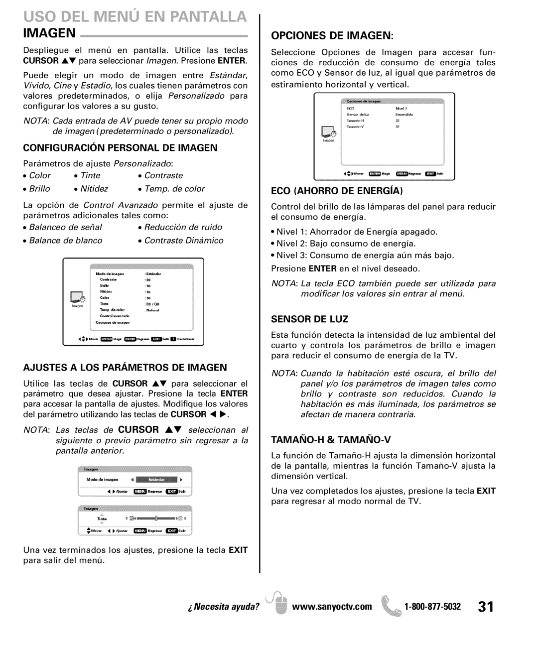 Sanyo DP42861 manual Imagen 