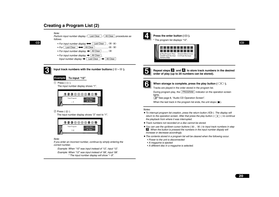 Sanyo DV-S100 manual Press Input number display shows 2 next to, Indicator on the operation screen 