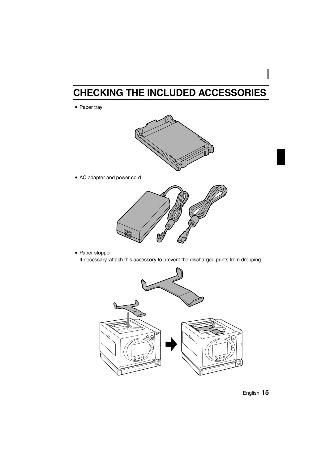 Sanyo DVP-P1U manual Checking the Included Accessories 