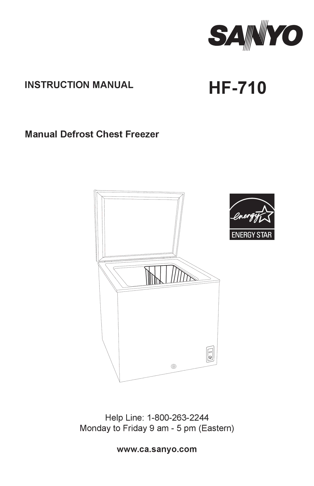 Sanyo HF-710 instruction manual 