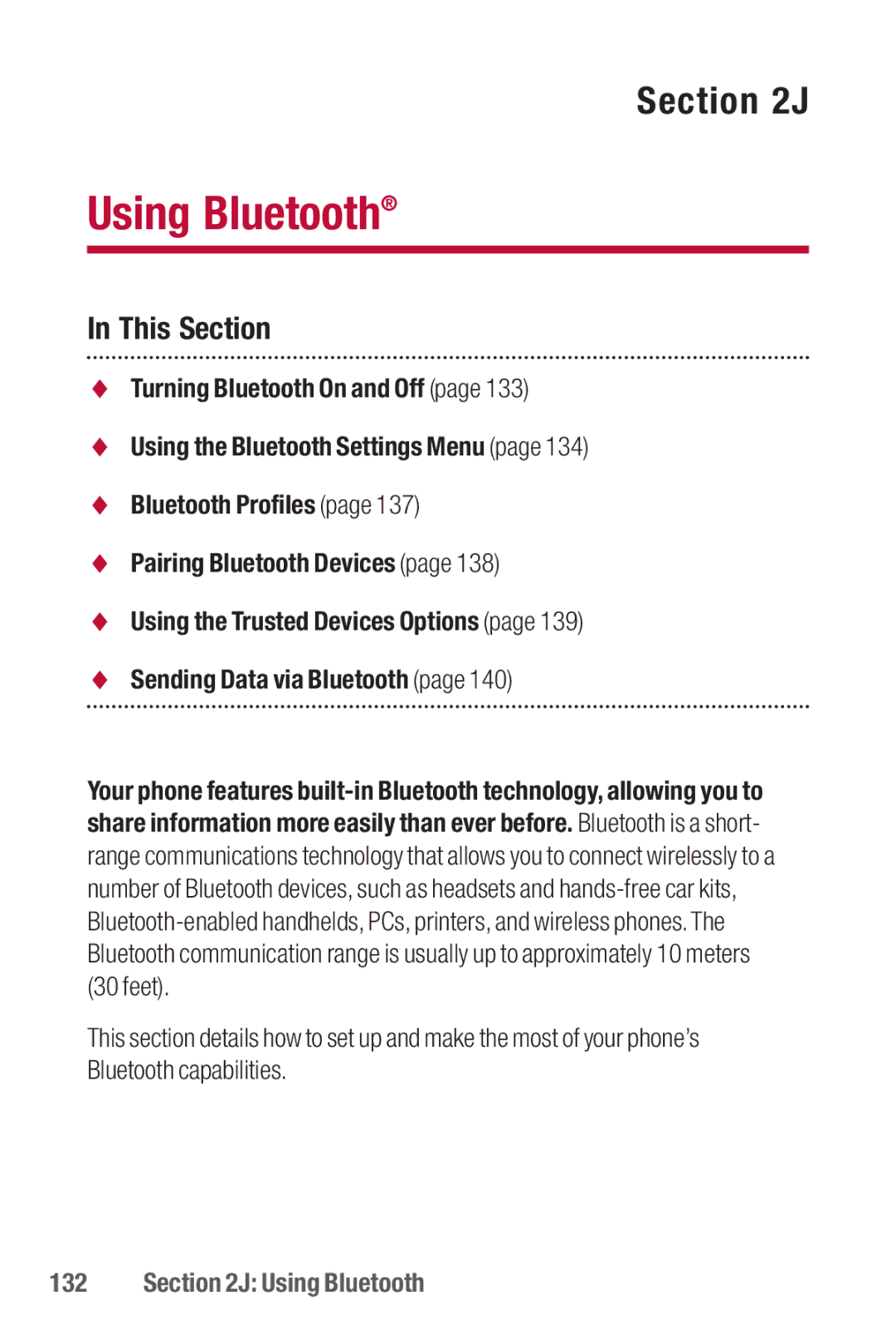 Sanyo II manual Using Bluetooth 