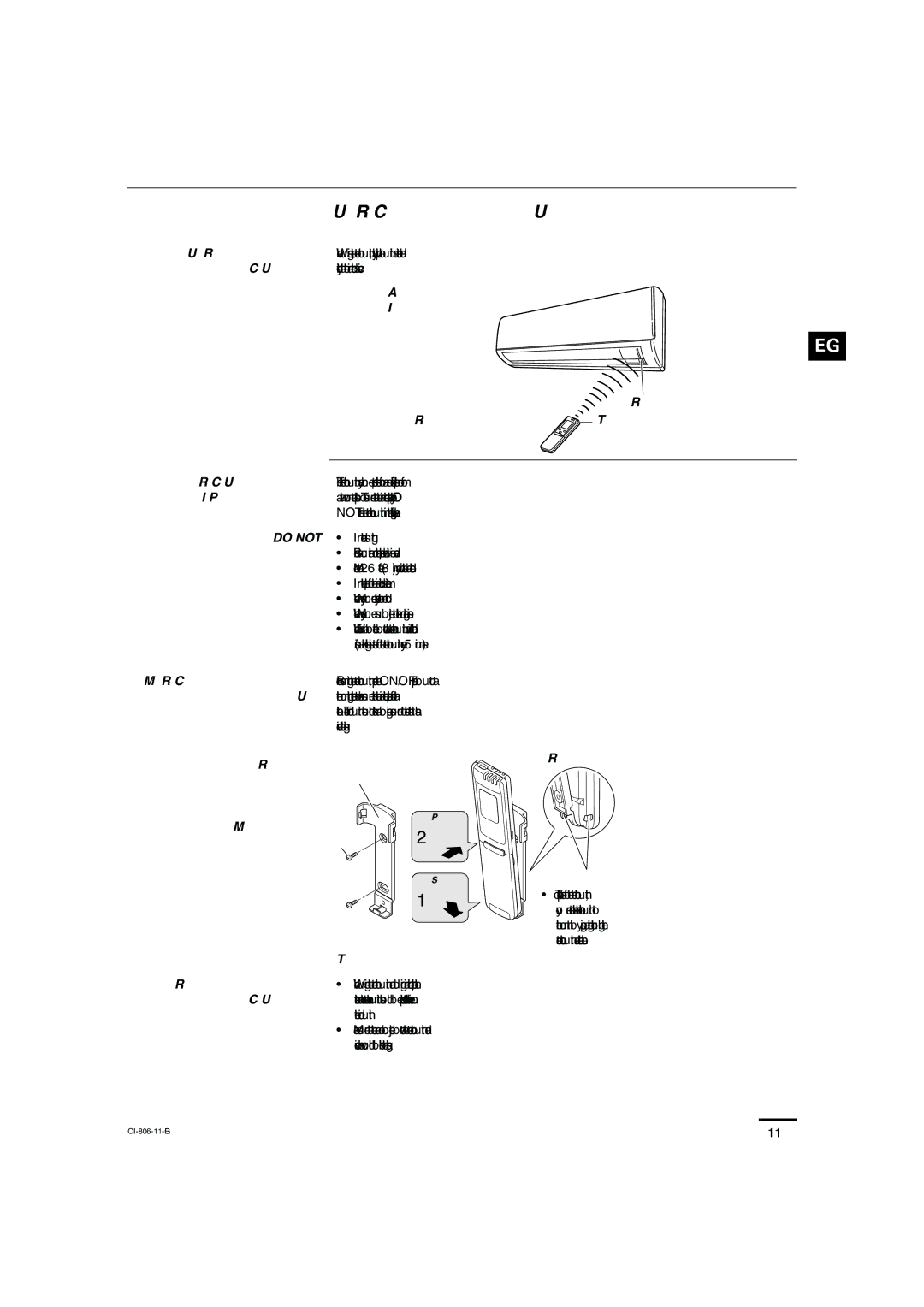 Sanyo KMS1272, KMS0972 instruction manual Using the Remote Control Unit 