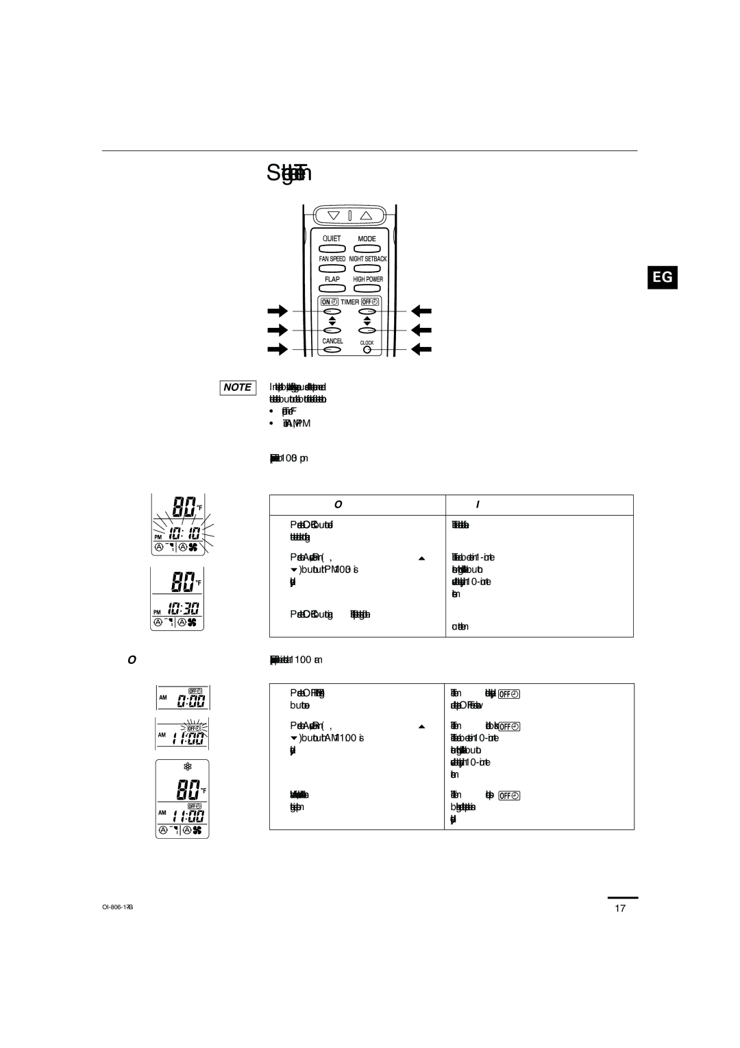 Sanyo KMS1272, KMS0972 instruction manual Setting the Timer, How to set the present time, Operation Indication 