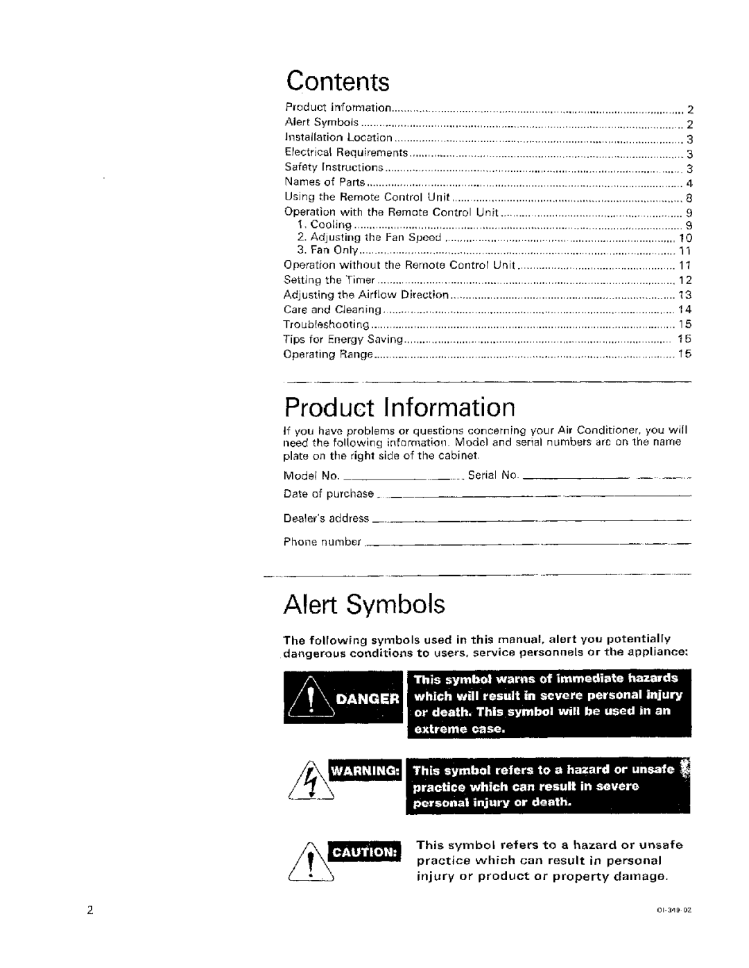 Sanyo KS1822, KS1211W, KS0911, KS3622, KS2422, KS3012W manual 