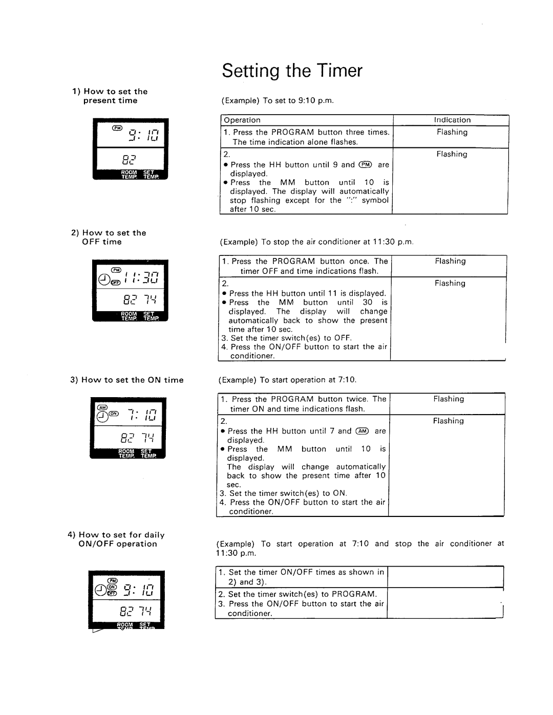 Sanyo KS3622, KS1211W, KS0911, KS2422, KS3012W manual 