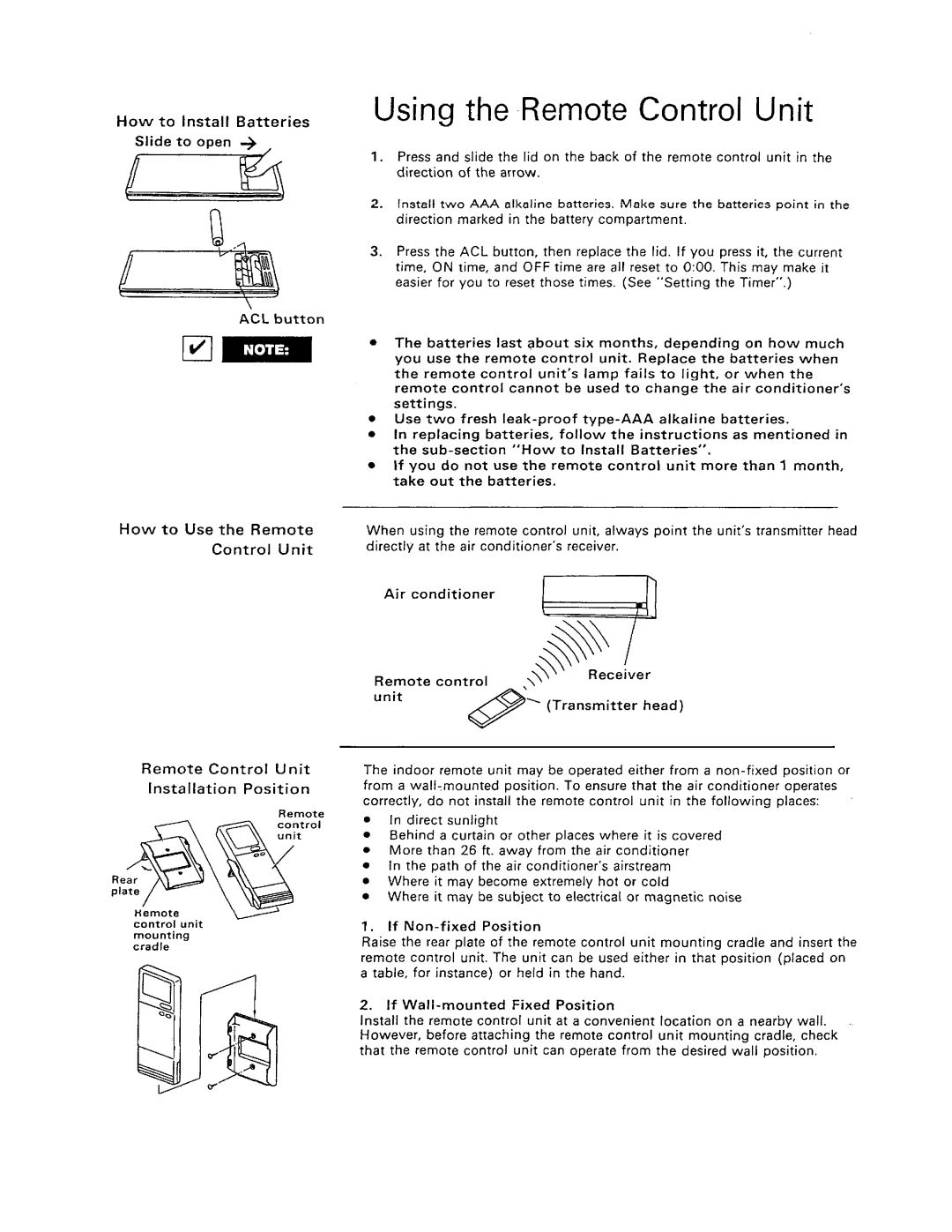 Sanyo KS2422, KS1211W, KS0911, KS3622, KS3012W manual 