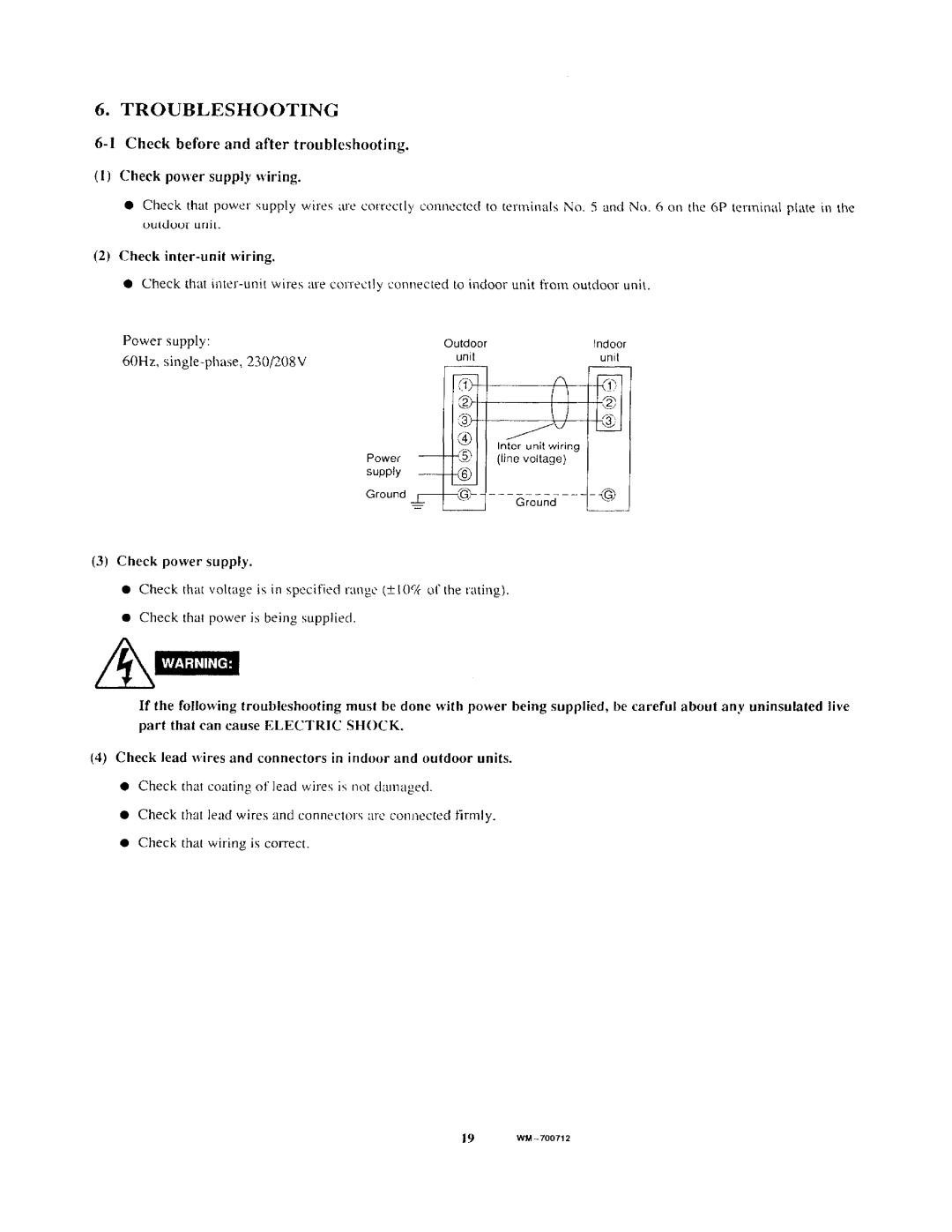 Sanyo KS1822, CL1822, C1822 manual 