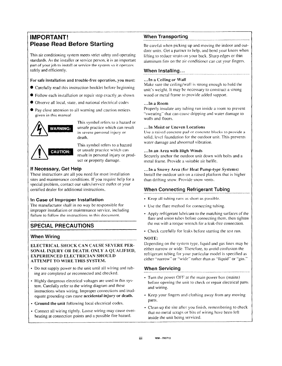 Sanyo KS1822, CL1822, C1822 manual 