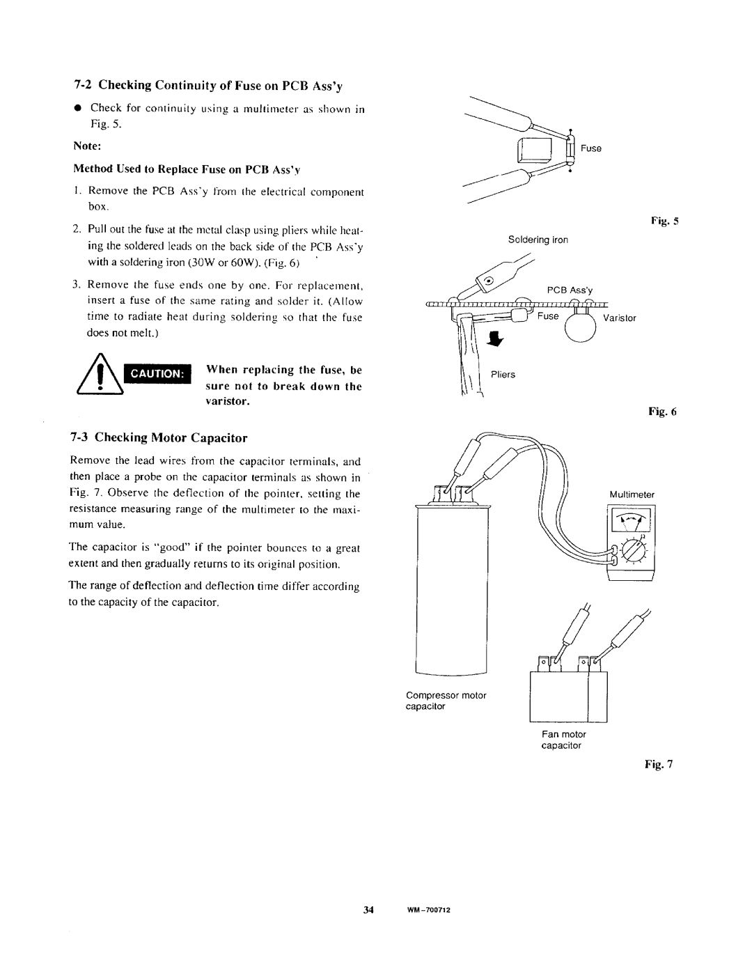 Sanyo KS1822, CL1822, C1822 manual 