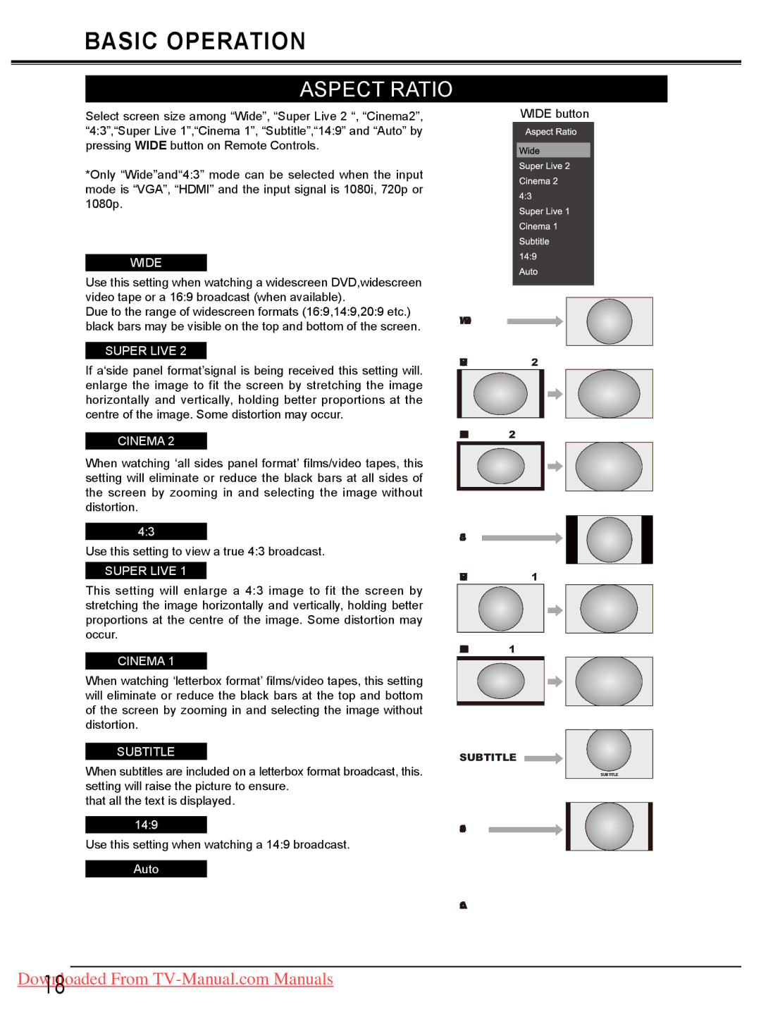 Sanyo LCD-19E30A, LCD-42E30FA, LCD-26E30A, LCD-32E30A owner manual Aspect Ratio, 149, Auto 