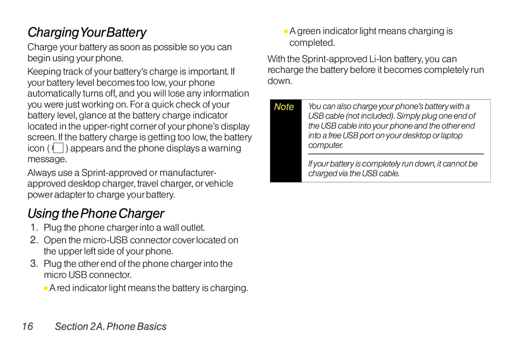 Sanyo LX manual ChargingYourBattery, Using the Phone Charger 