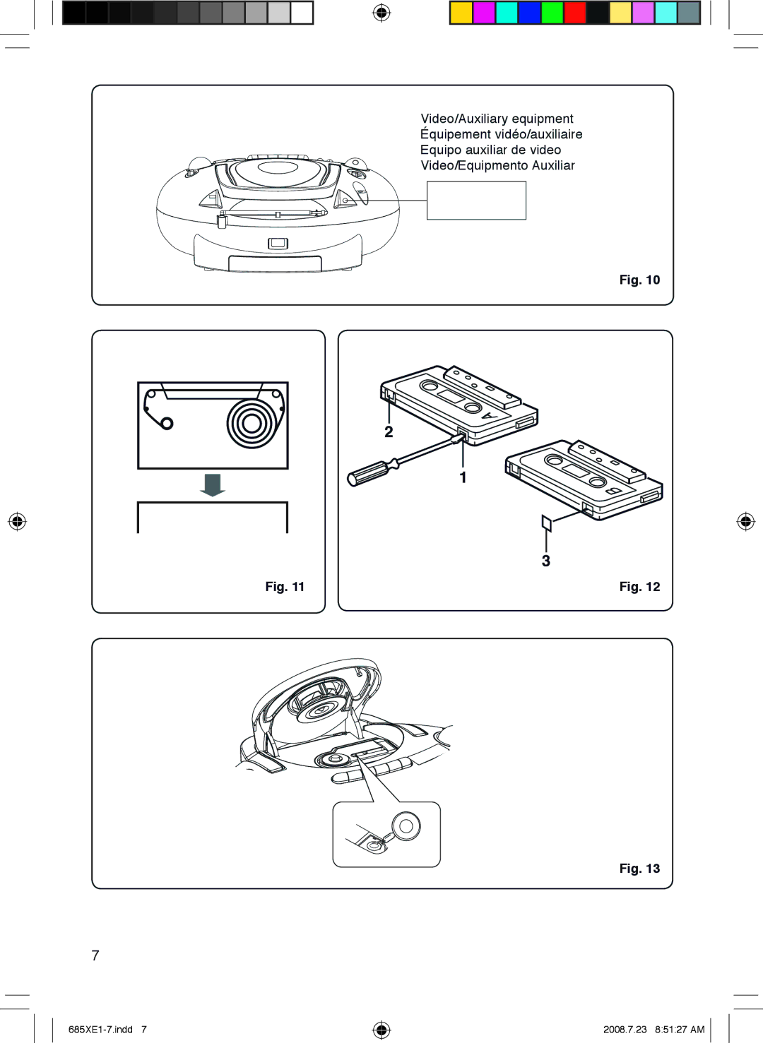 Sanyo MCD-UB685M instruction manual 685XE1-7.indd 2008.7.23 85127 AM 