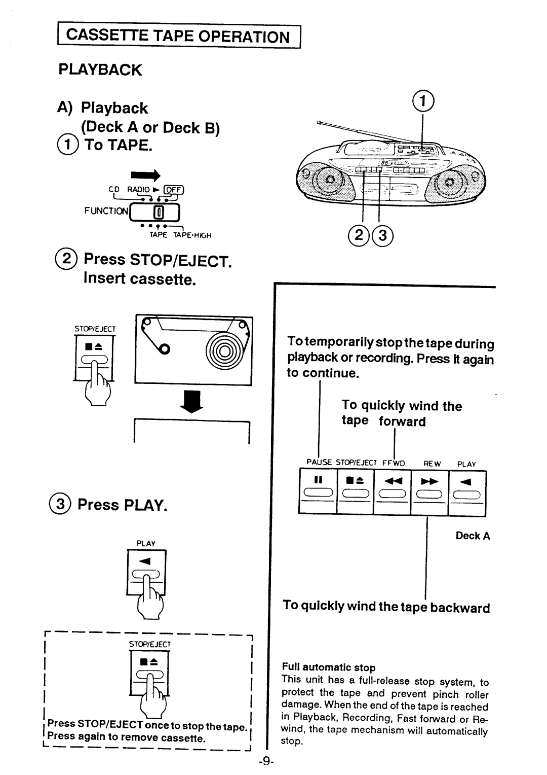 Sanyo MCD-Z22L manual 