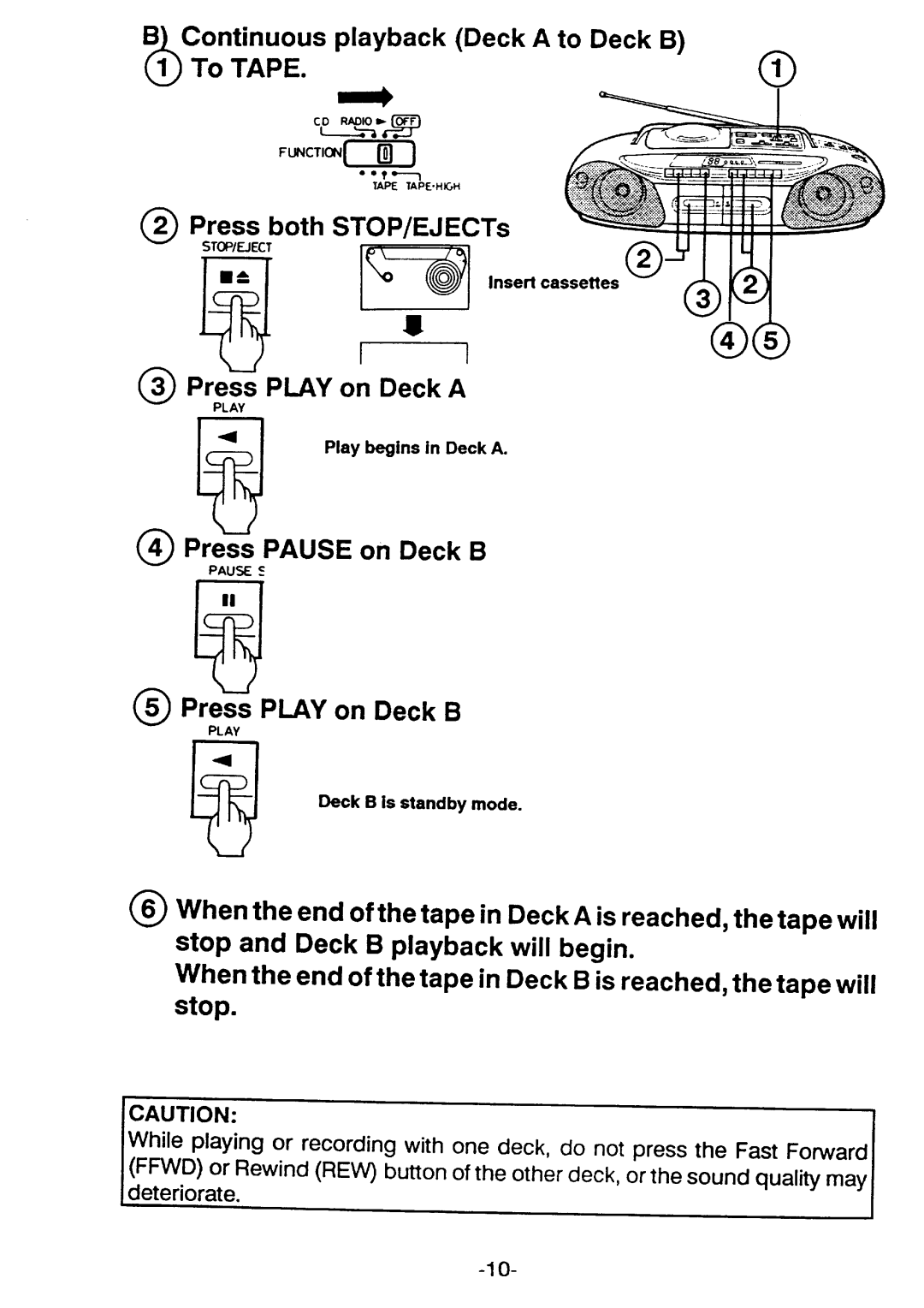 Sanyo MCD-Z22L manual 