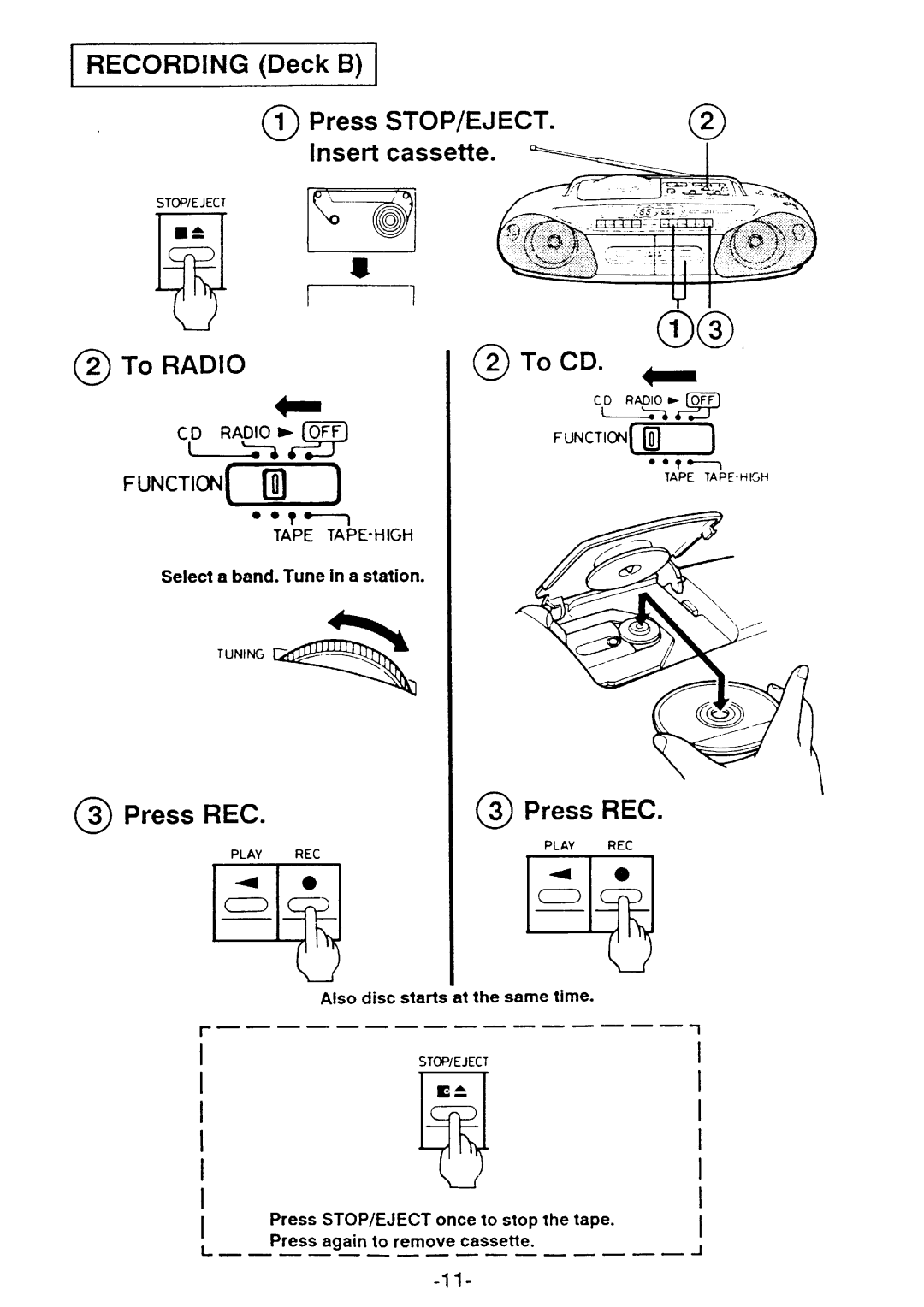 Sanyo MCD-Z22L manual 