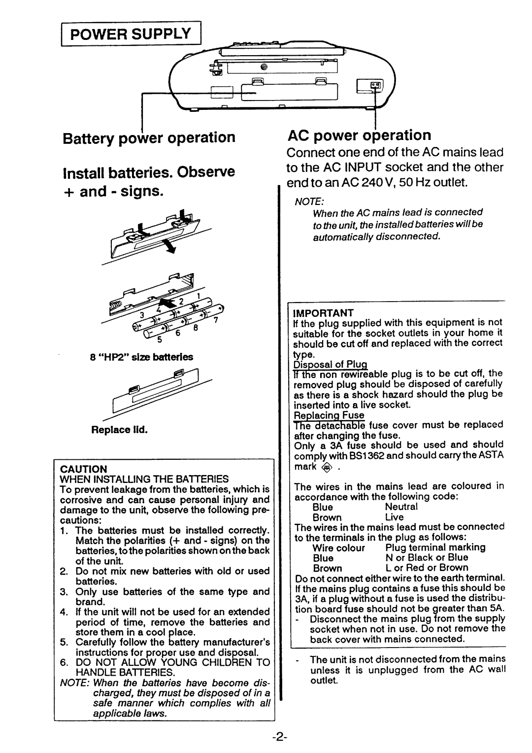 Sanyo MCD-Z22L manual 