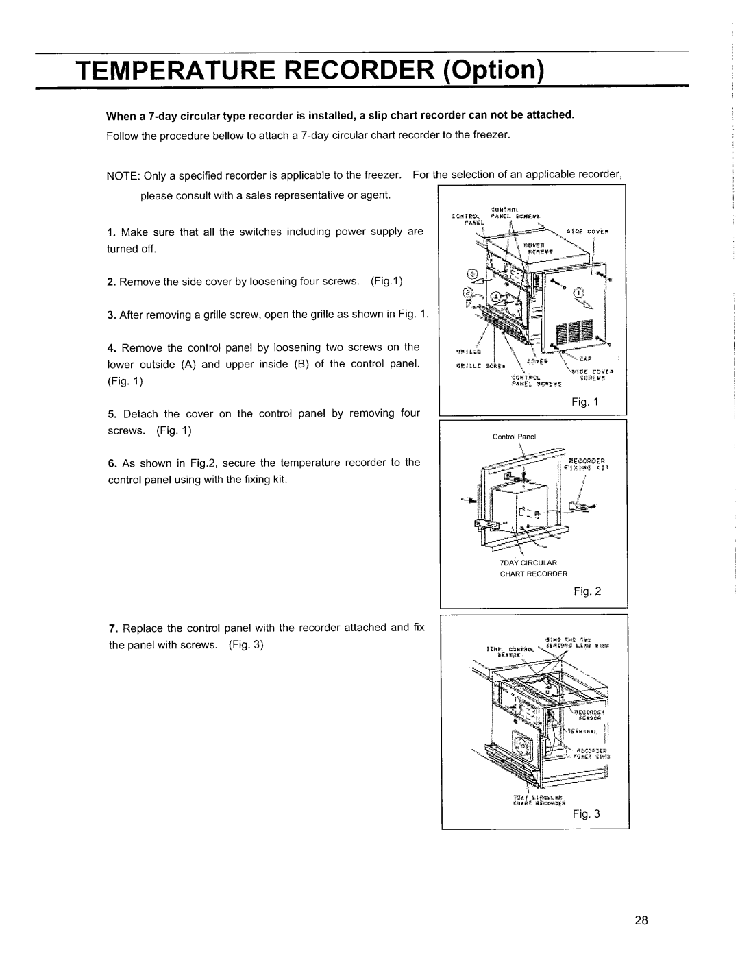 Sanyo MDF-594C, MDF-794C manual 