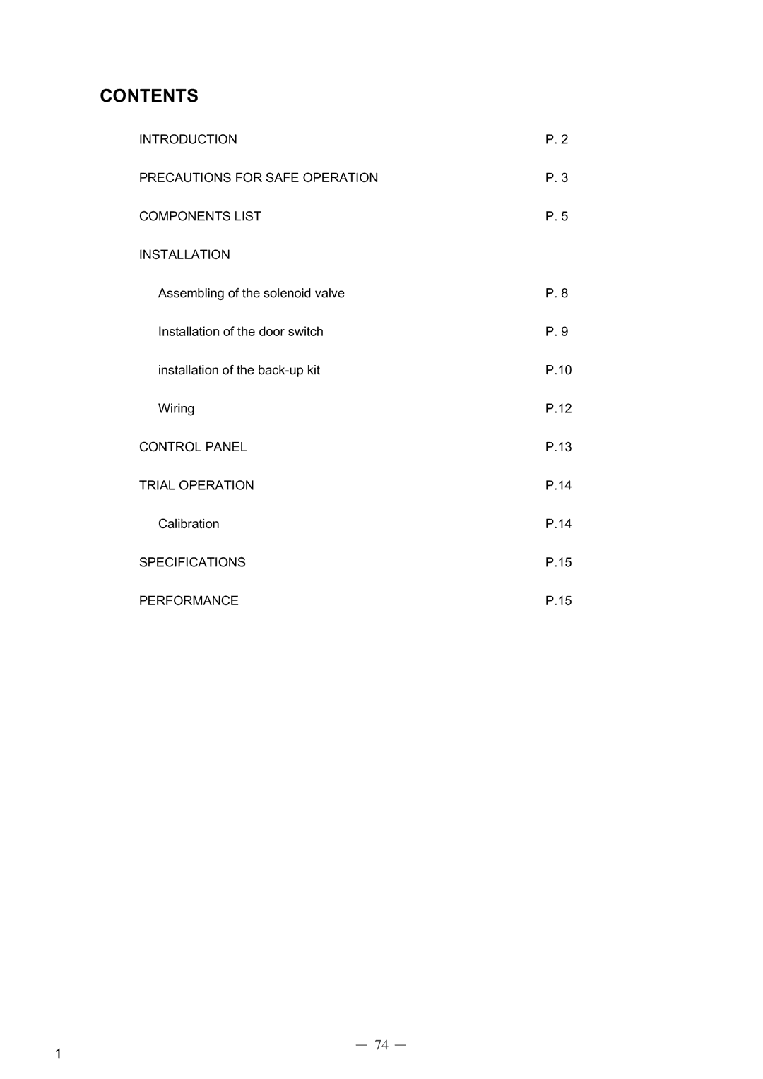 Sanyo MDF-C8V service manual Control Panel Trial Operation 