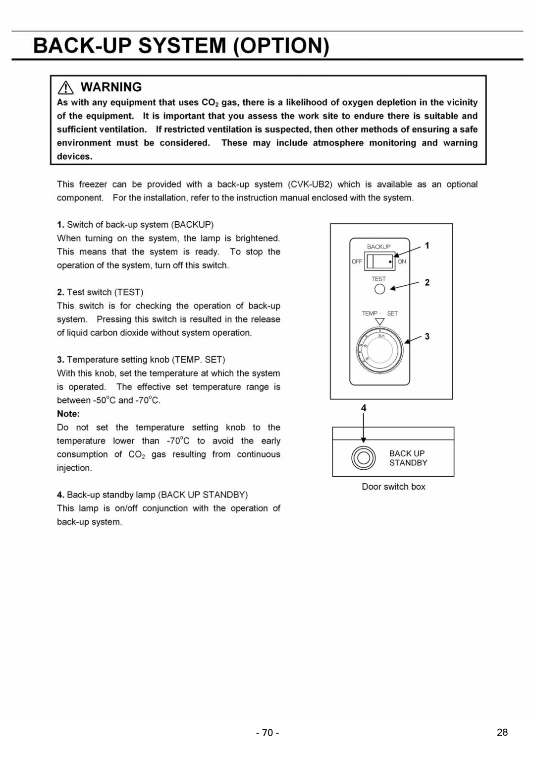 Sanyo MDF-U53VA instruction manual 