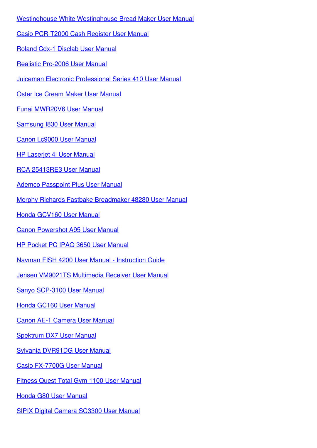 Sanyo Ml2016 user manual 