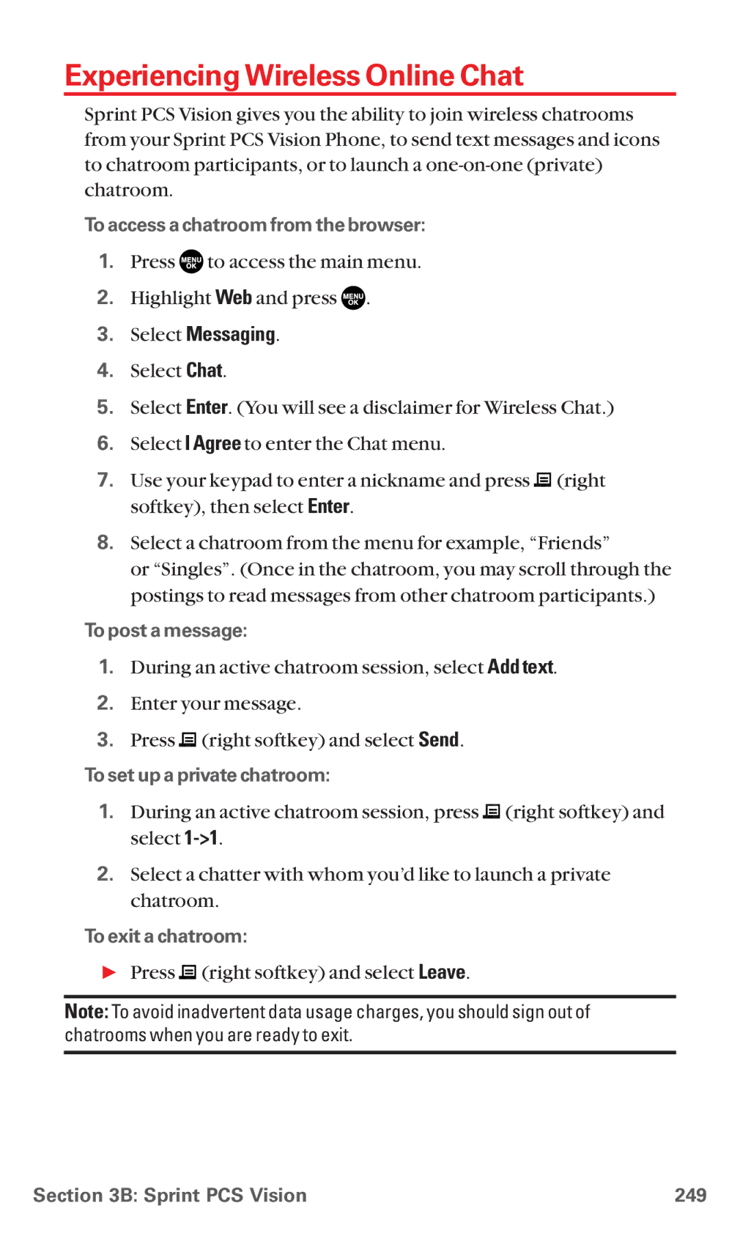 Sanyo MM-5600 manual Experiencing Wireless Online Chat, Select Messaging 