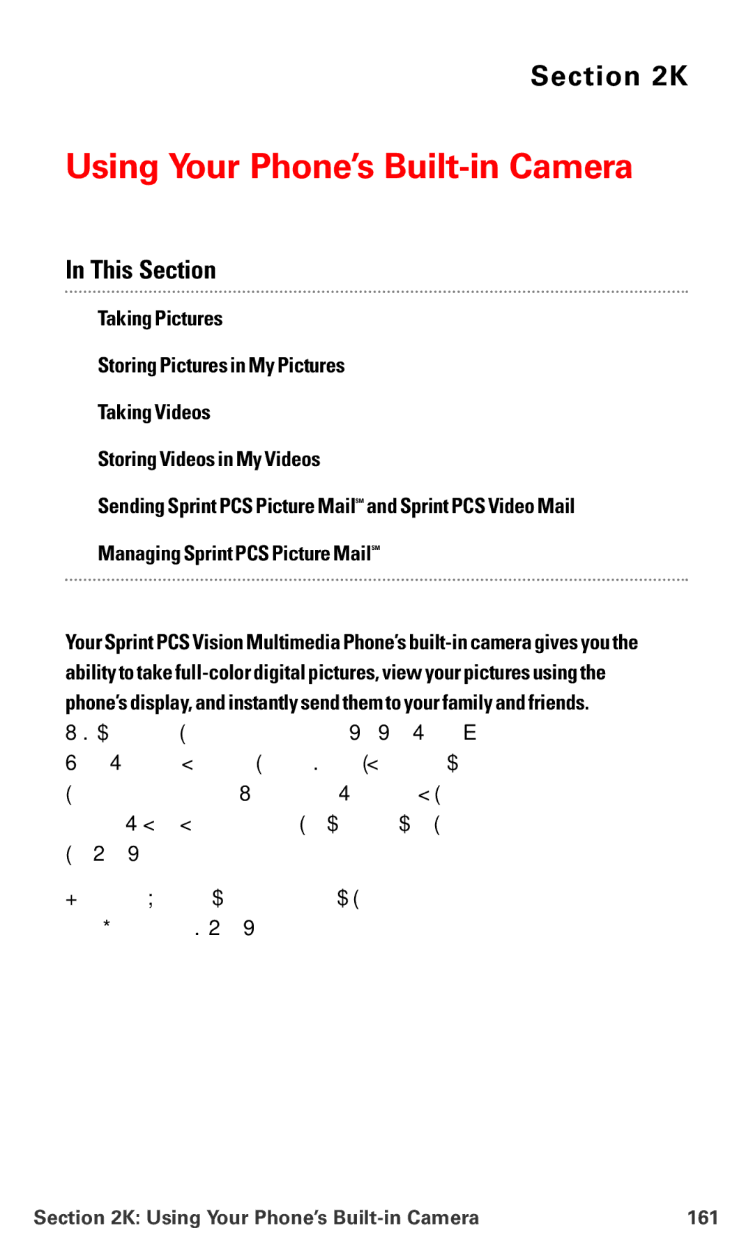 Sanyo MM-7400 manual Using Your Phone’s Built-in Camera 161 