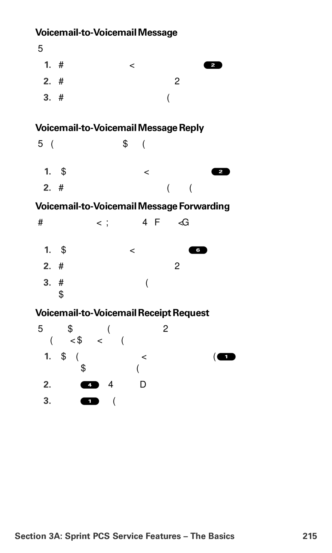 Sanyo MM-7400 manual Voicemail-to-Voicemail Message Reply, Voicemail-to-Voicemail Message Forwarding 