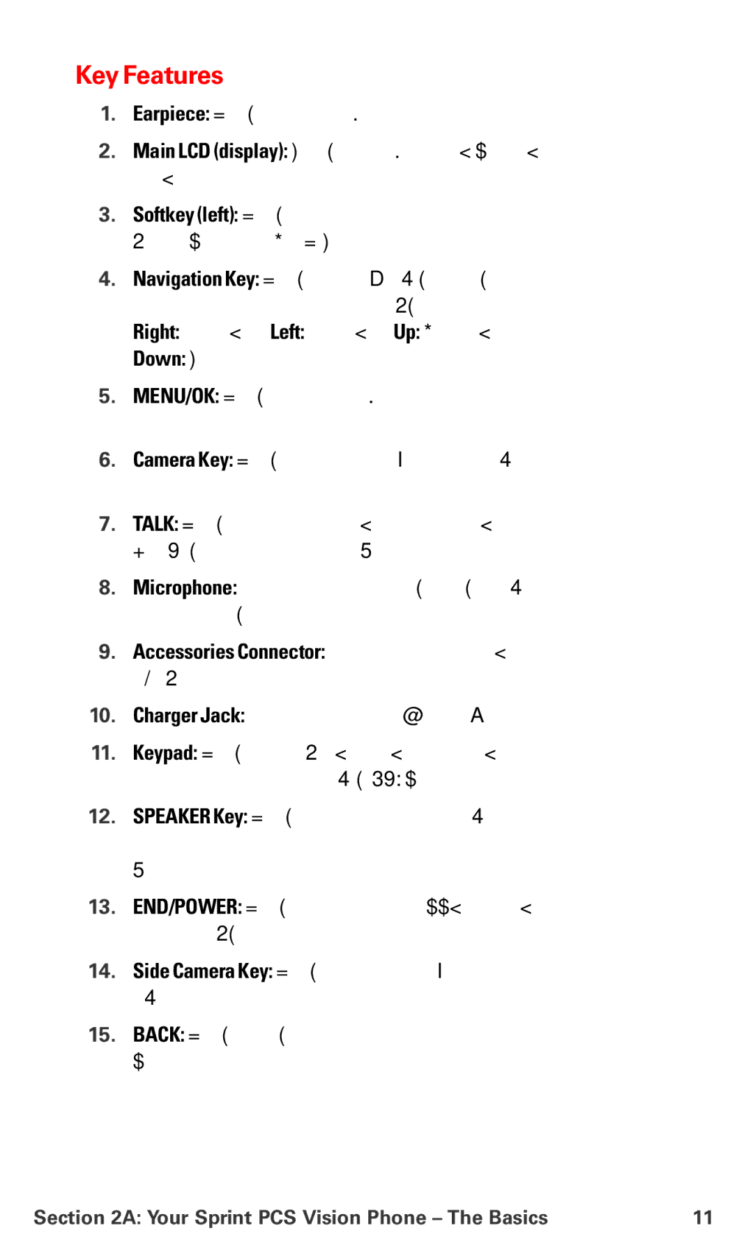 Sanyo MM-7400 manual Key Features 