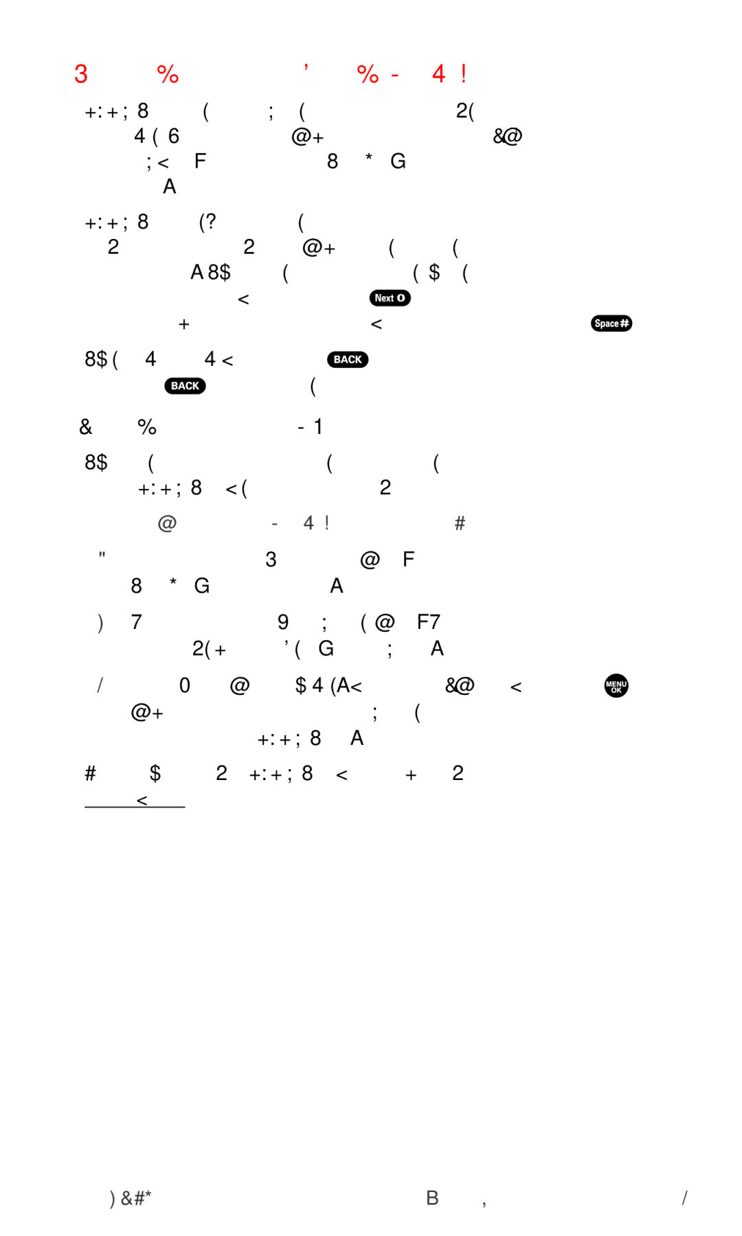 Sanyo MM-7400 manual Entering Characters Using T9Text Input, Adding a Word to theT9 Database 