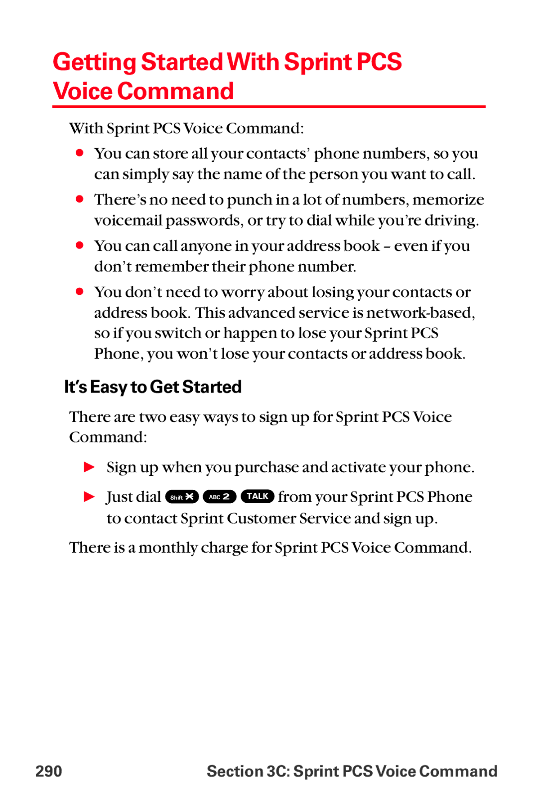 Sanyo MM-8300 manual Getting Started With Sprint PCS Voice Command, It’s Easy to Get Started 