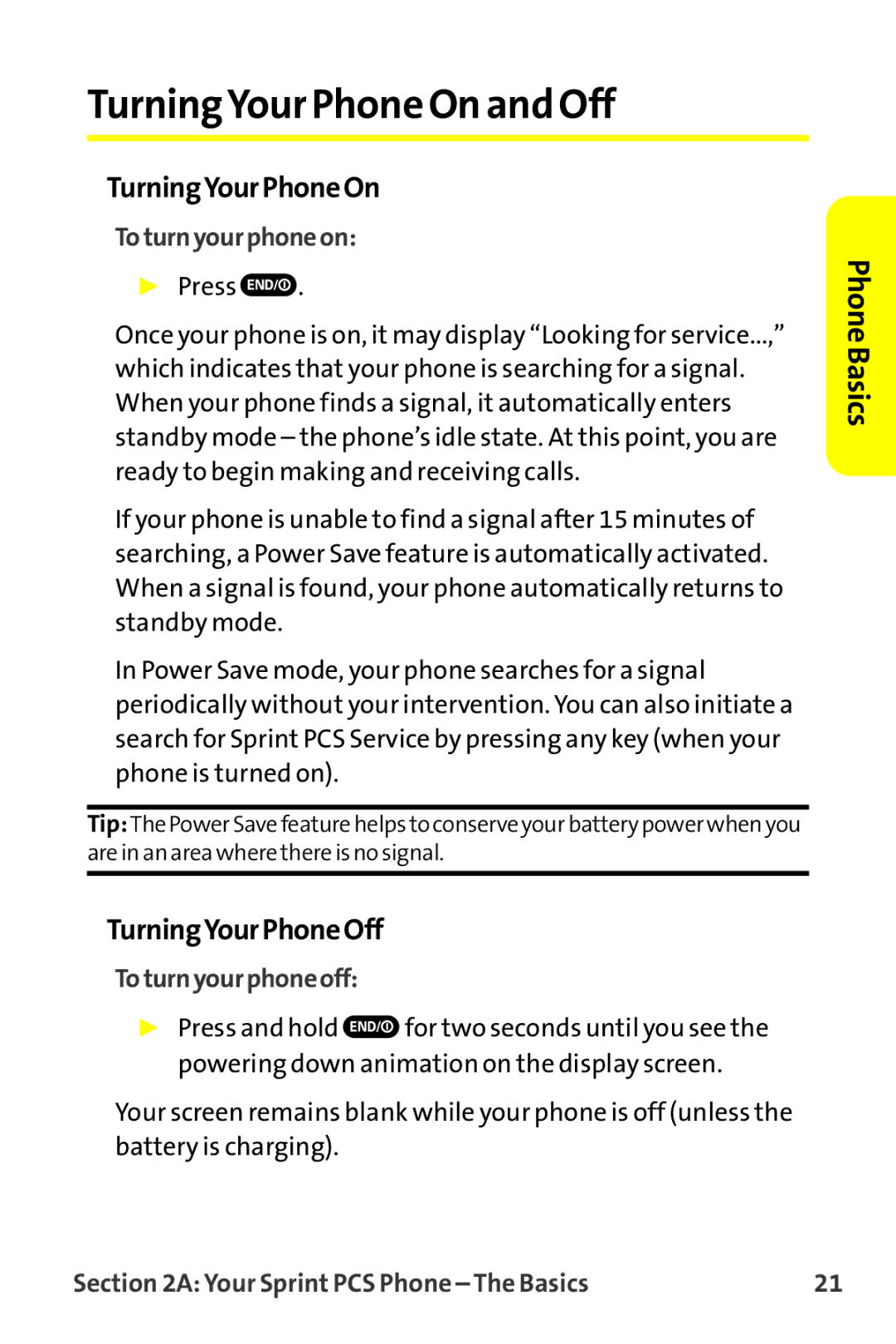 Sanyo MM-9000 TurningYour Phone On and Off, TurningYourPhoneOn, TurningYourPhoneOff, Toturnyourphoneon, Toturnyourphoneoff 