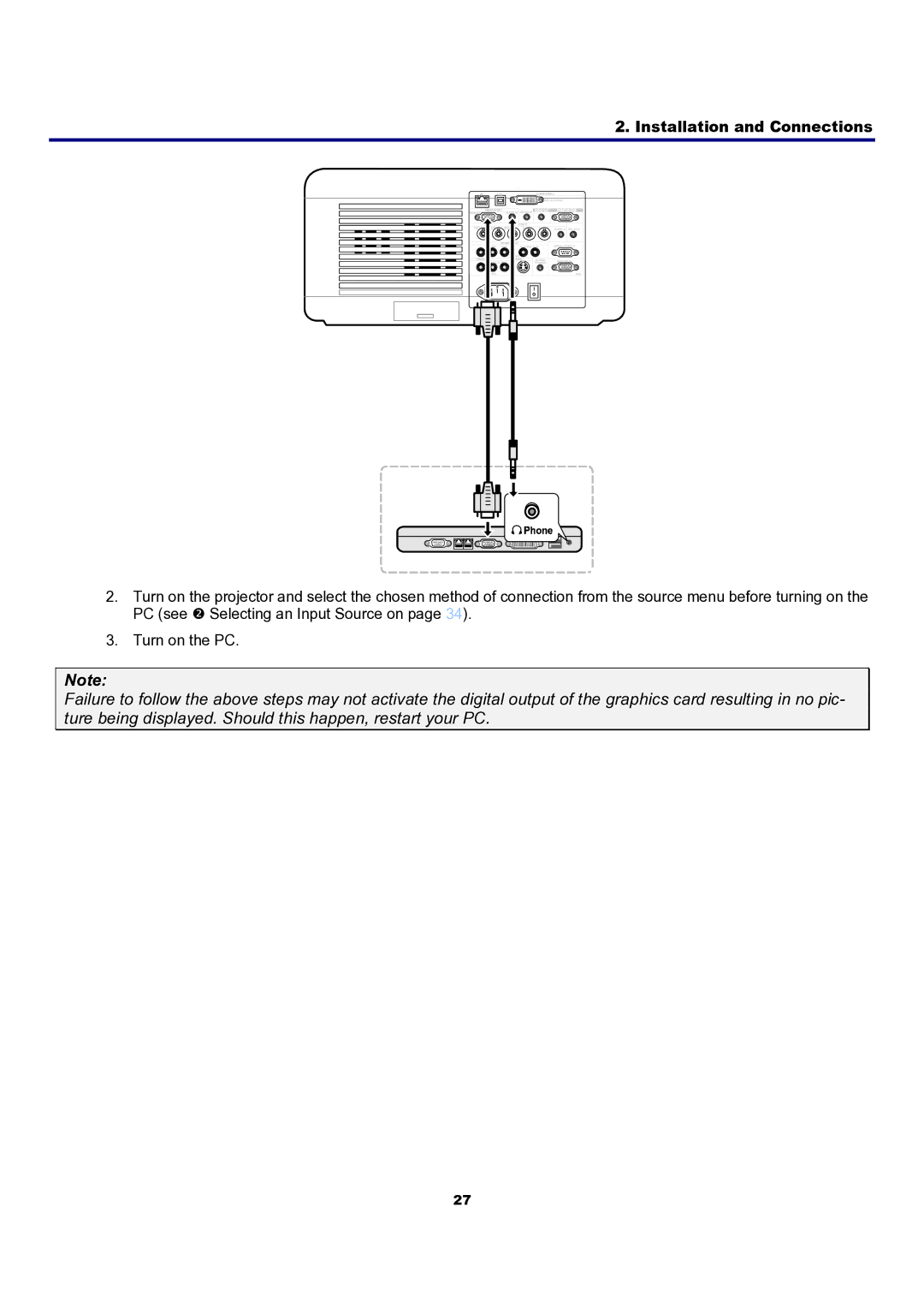 Sanyo PDG-DXT10L, PDG-DXT10KL manual Installation and Connections 