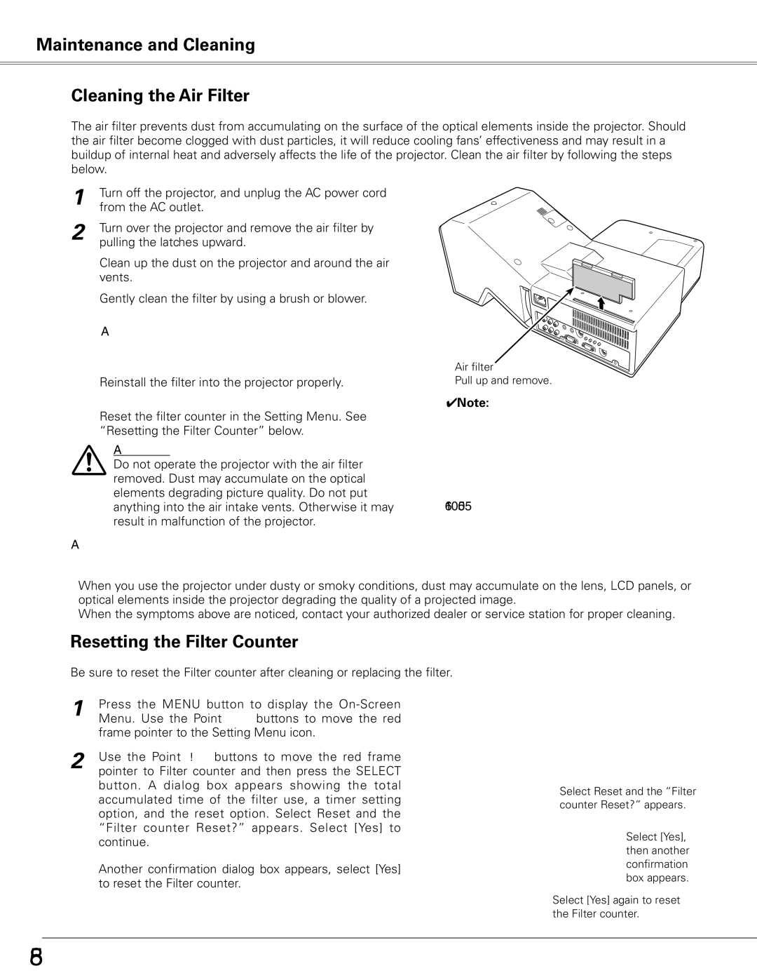 Sanyo PLC-XE50 owner manual 