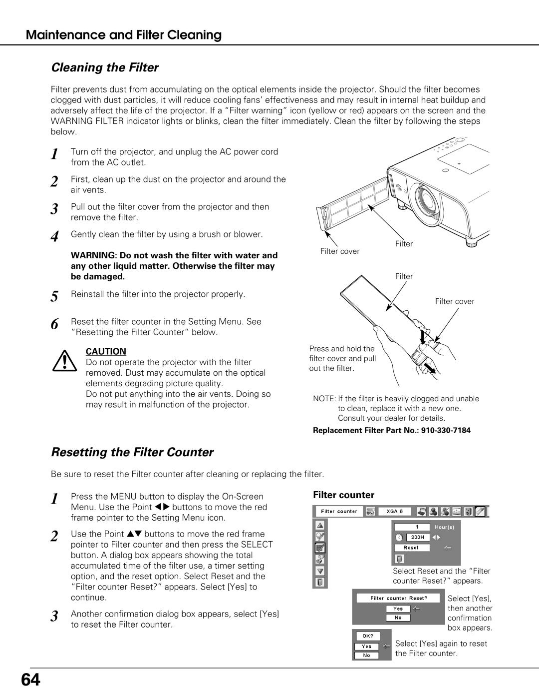 Sanyo PLC-XT21 owner manual 