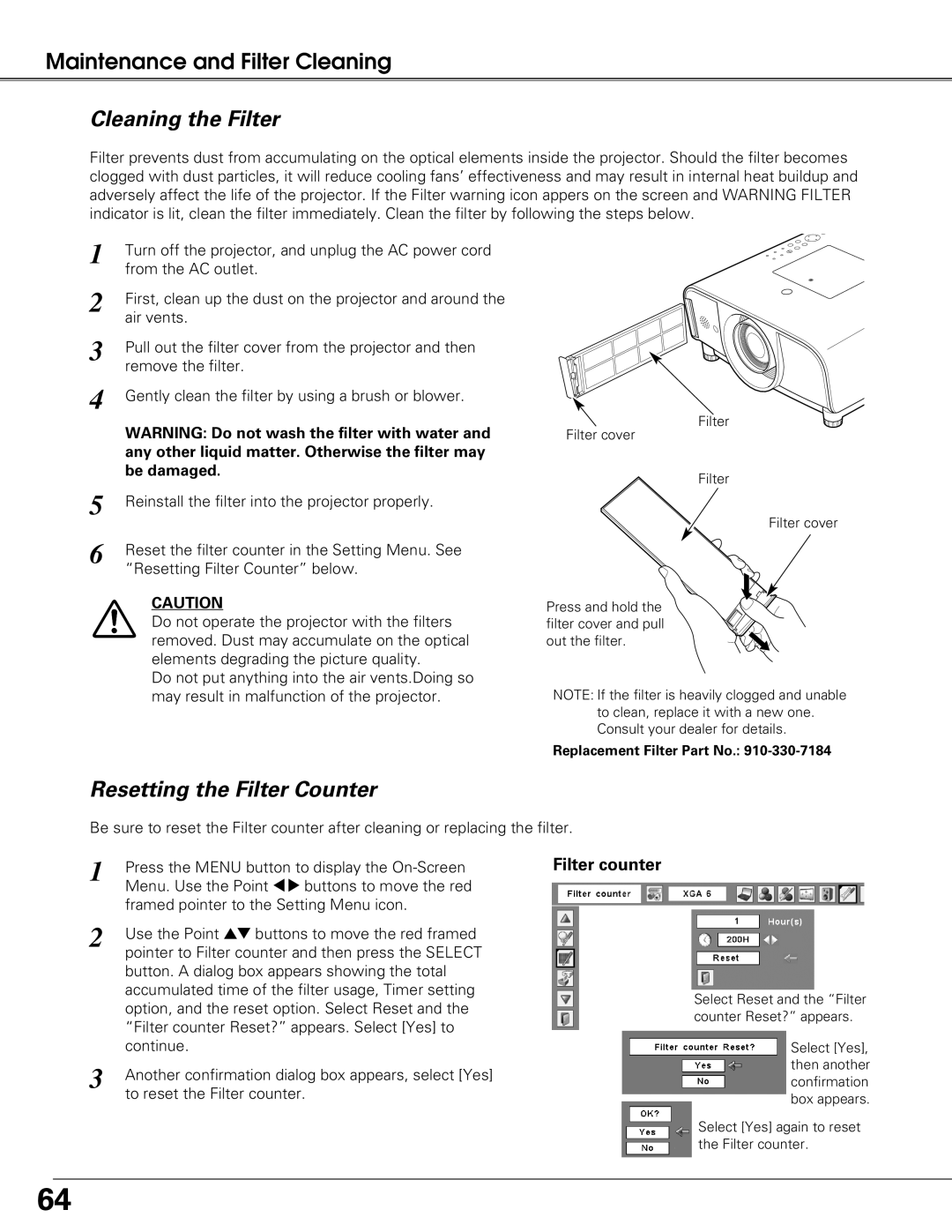 Sanyo PLC-XT25 owner manual Another confirmation dialog box appears, select Yes 